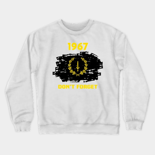 African American Heritage Flag Crewneck Sweatshirt by Mosklis